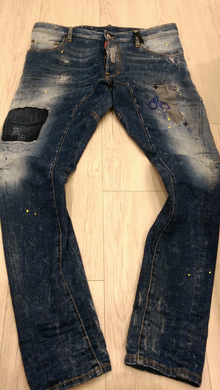 [阮的肉干之監獄風雲不專業開箱] DSQUARED2 秋冬款 TIDY BIKER JEAN (S74la0643s30342)