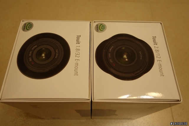 Carl Zeiss Touit 2.8/12+1.8/32 開箱