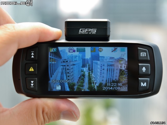 強化夜間感光能力 DOD LS460W 行車記錄器