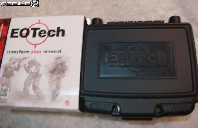 開箱  期待了一個月終於到台灣啦 真品 EOTech EXPS3-0 TAN色