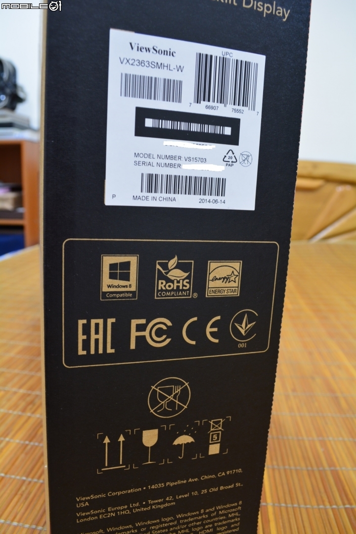 [01首發] ViewSonic VX2363Smhl-W 超正點的白色精靈!