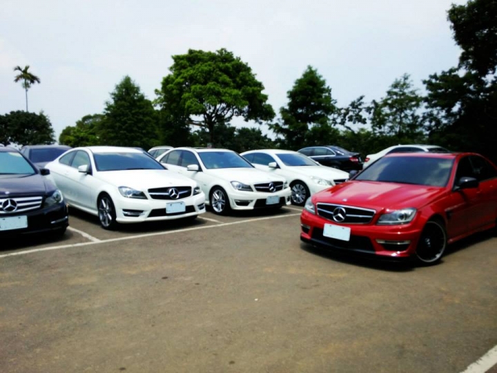 Mercedes Benz 204 星月天空車聚-2014