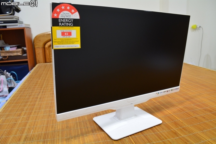 [01首發] ViewSonic VX2363Smhl-W 超正點的白色精靈!