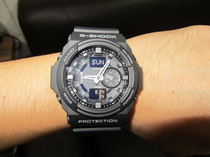 CASIO G-SHOCK 型號：GA-150-1A --------開箱分享