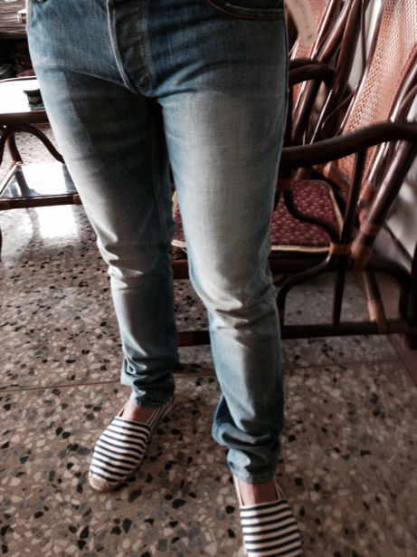 [JEANSDA水洗第四部曲]Fenrir Cloud Blue Washed Jeans(Slender)