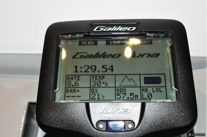 Uwatec Galileo luna 電腦表開箱文
