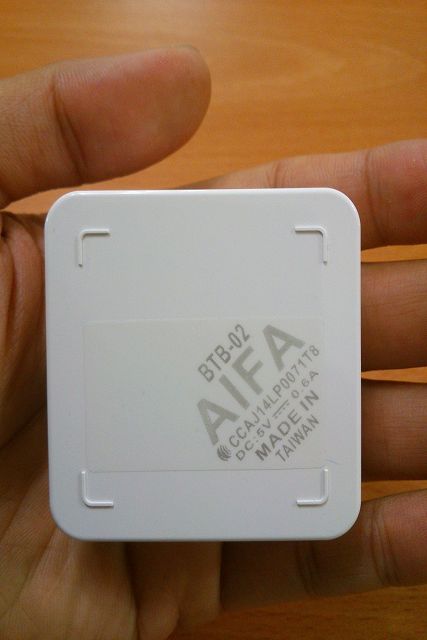 【輕開箱】轉換心情的好東西 - AIFA BTB-02 高音質藍牙立體聲接收機