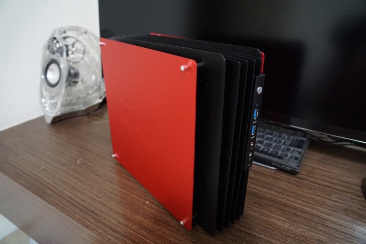 招潮蟹的逆襲(進化之水冷蟹)-ASUS MARS 760硬上IN WIN H-Frame mini ITX