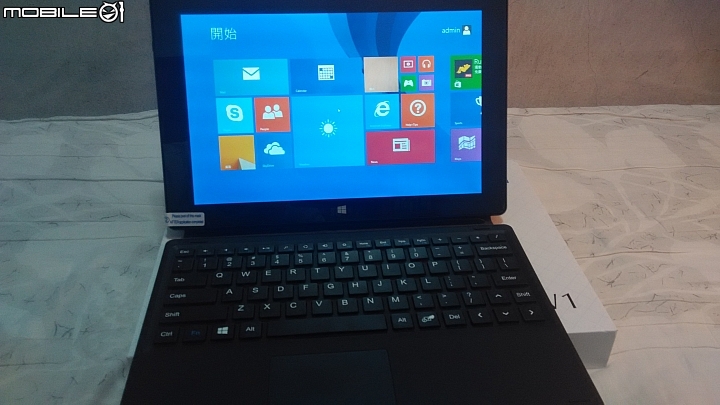 品鉑PIPO W1 WIN8.1 開箱文