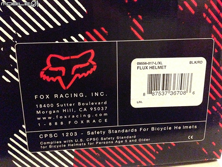 [ 開箱 ]FOX HEAD--Fox Flux helmet 安全帽 X FOX DEMO 長袖車衣