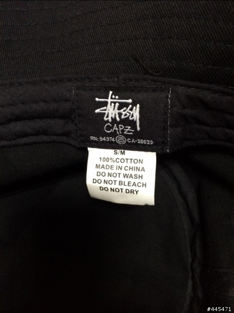 [假開箱真鑑定]stussy 漁夫帽 黑色