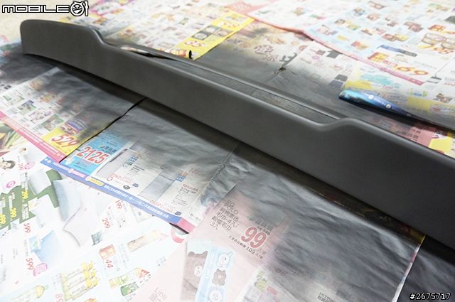 Yeti 1.2tsi Roof Spoiler V2 擾流板 噴漆/安裝