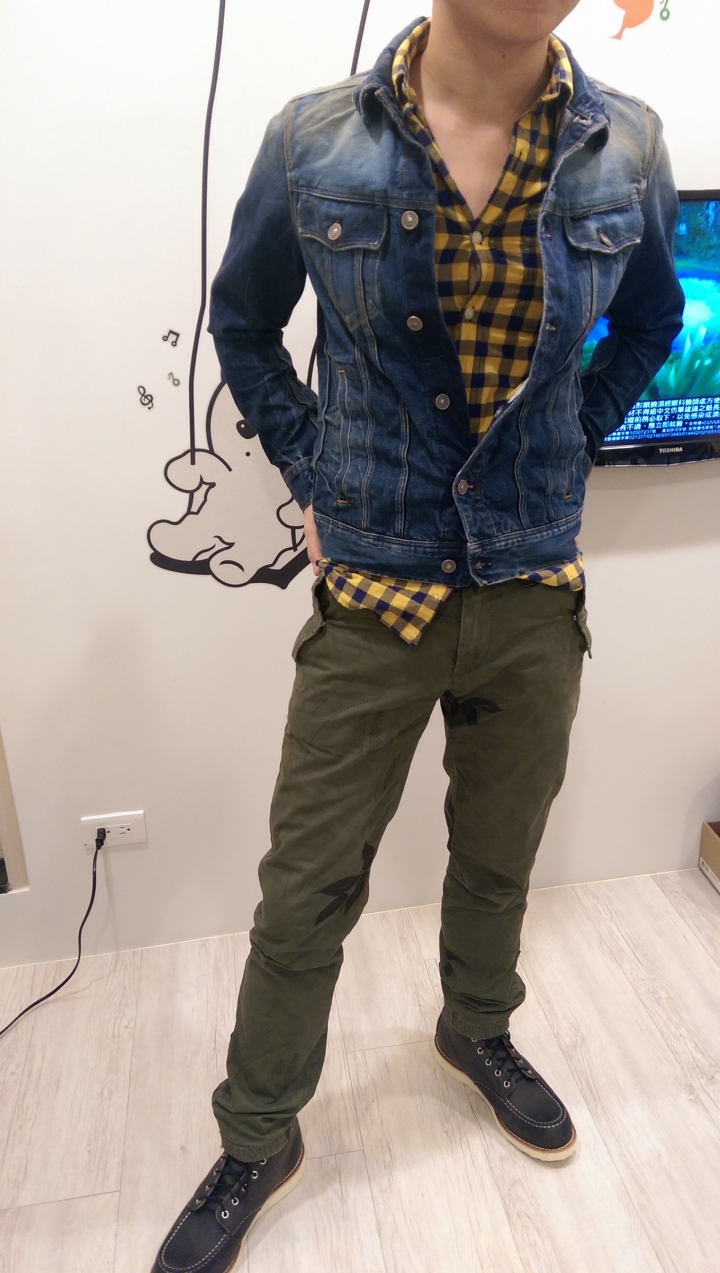 [開箱] G-STAR SLIM TAILOR 3D JACKET (含實穿~)