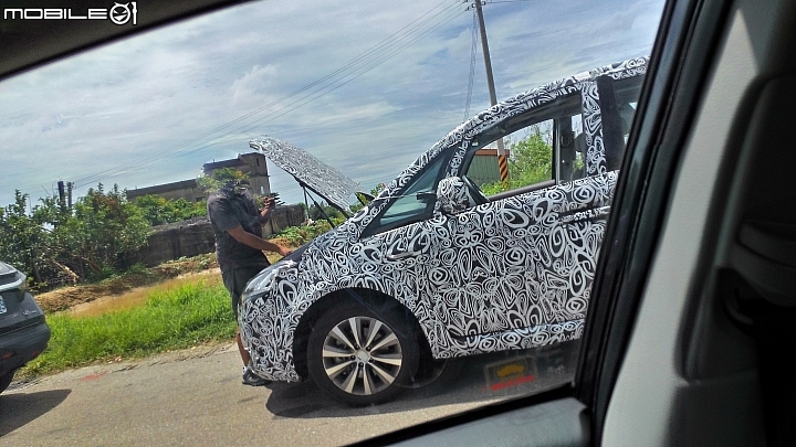 西濱公路目擊疑似Luxgen M7偽裝車