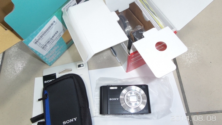 SONY DSC-W810黑2.7"2100萬畫素 相機