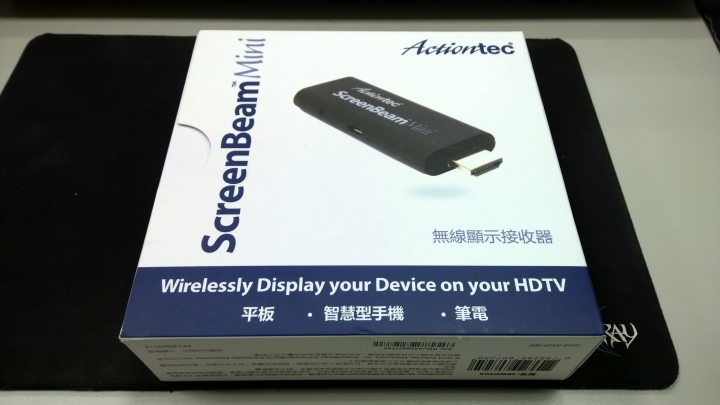 迷你 Miracast 無線顯示接收器，開箱嚕....