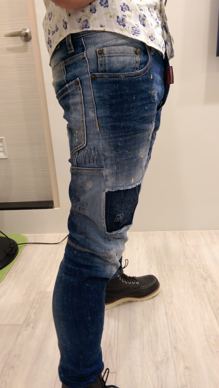 [阮的肉干之監獄風雲不專業開箱] DSQUARED2 秋冬款 TIDY BIKER JEAN (S74la0643s30342)