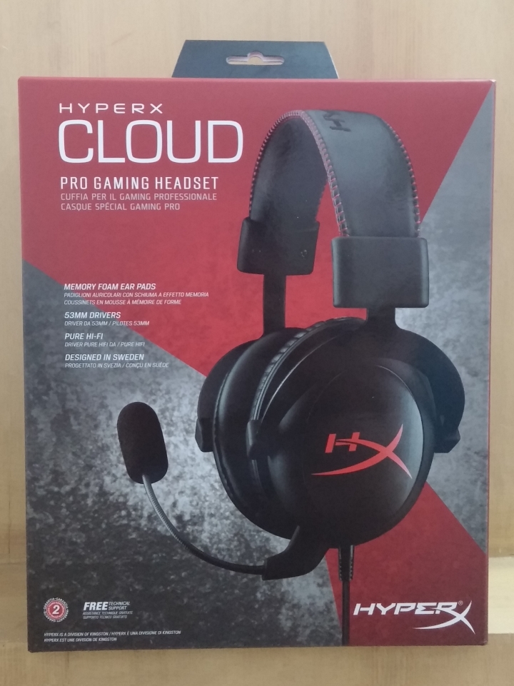 Kingston、HyperX、QPAD 黃金三角代表作—— Kingston HyperX Cloud 電競耳機