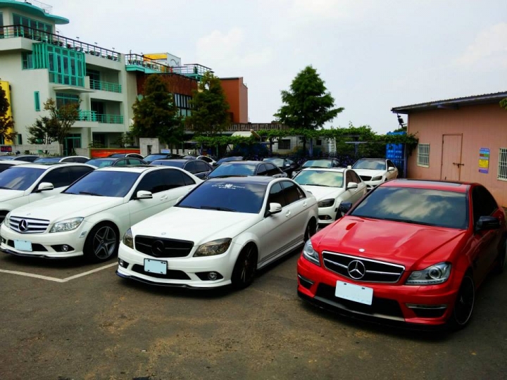 Mercedes Benz 204 星月天空車聚-2014