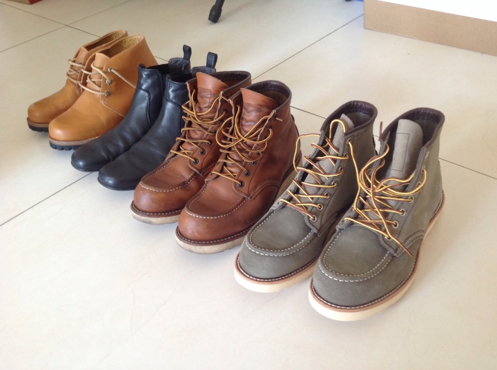 最近採購的Timberland 6747R & Redwing 8139 靴子
