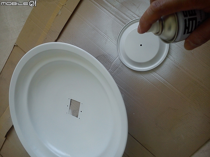 DIY beauty dish 雷達罩