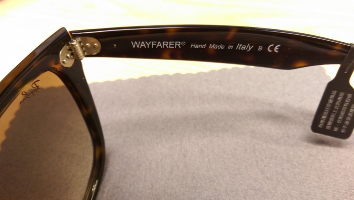 【開箱】Ray Ban RB2140-F 經典款 902/51 琥珀茶片