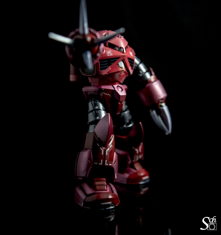 RG MSM-07S ZGOK茲寇克~噴漆新手第二次體驗~