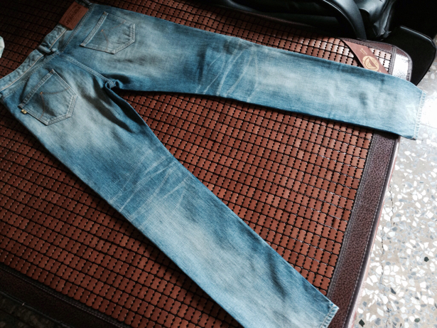 [JEANSDA水洗第四部曲]Fenrir Cloud Blue Washed Jeans(Slender)