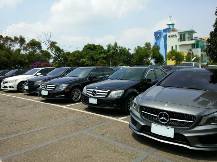 Mercedes Benz 204 星月天空車聚-2014