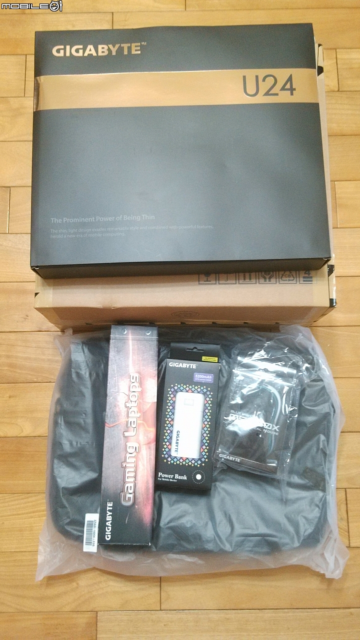 gigabyte u24f 開箱文 購於 2014 台北電腦應用展