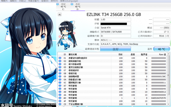 Ezlink T-34 256GB 壽命測試 (2015/3/22更新)~終點。