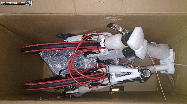 國產 ST買了一陣子了~現在才持一點發開箱文- StepDragon AS600-20吋鋁合金24速Shimano定位變速摺疊車