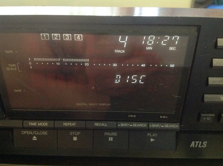 求救！Technics SL-D5000 CD player 托盤無法進出了，怎麼辧?