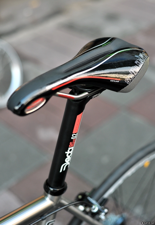 手工 LITESPEED T7 鈦合金700c公路車 完工！！