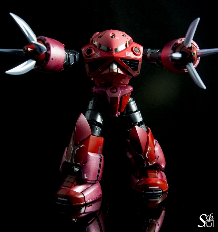 RG MSM-07S ZGOK茲寇克~噴漆新手第二次體驗~