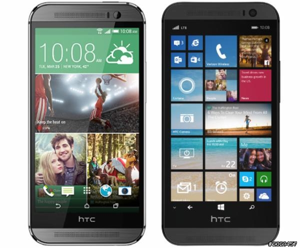 代號Train的諜照跟HTC w8的宣染圖