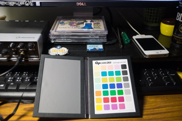 [開箱測試自己來]QP CARD 203 隨身白平衡利器