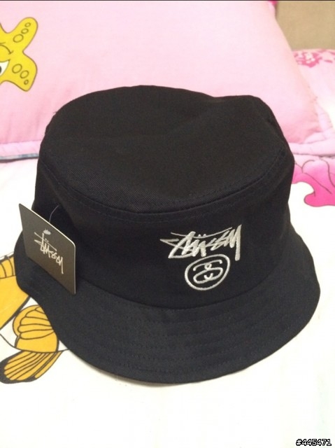 [假開箱真鑑定]stussy 漁夫帽 黑色
