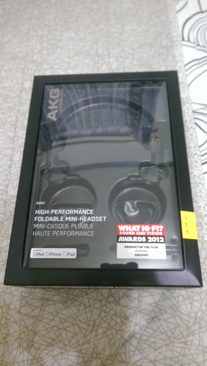 akg k451 開箱