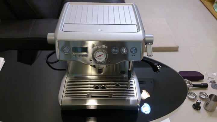 [開箱] Breville BES920XL 半自動espresso