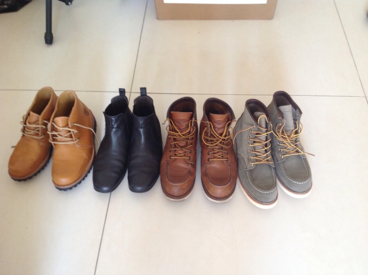 最近採購的Timberland 6747R & Redwing 8139 靴子