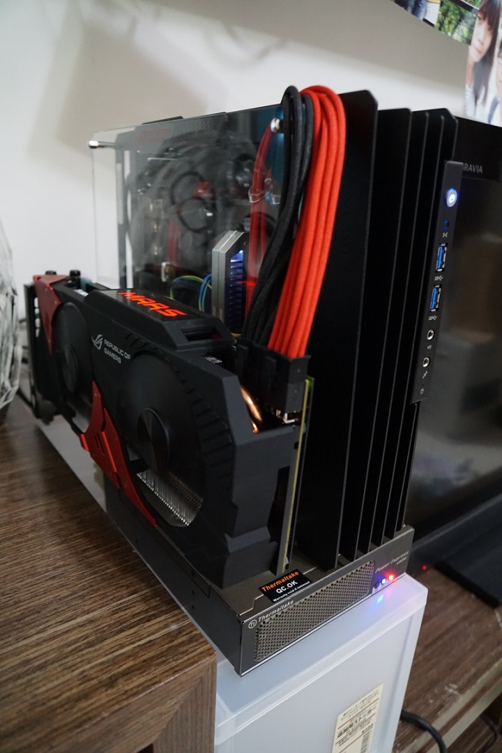 招潮蟹的逆襲(進化之水冷蟹)-ASUS MARS 760硬上IN WIN H-Frame mini ITX