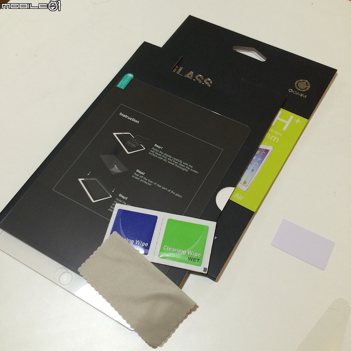 [分享] iPad Air 抗藍光玻璃強化保護貼 made by GGMM