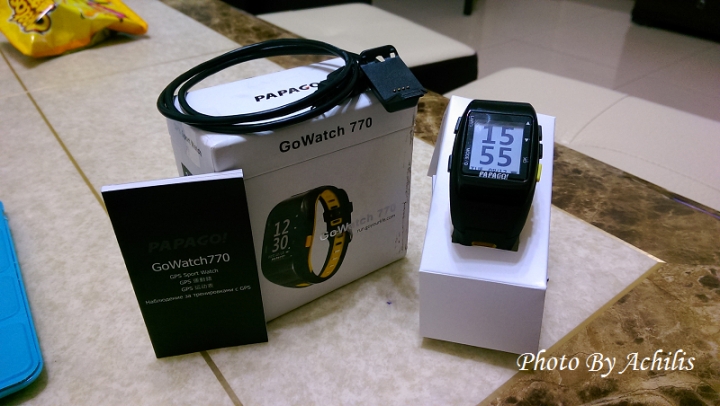 [錶測] PAPAGO GoWatch770 GPS運動錶-跑步可以更輕鬆