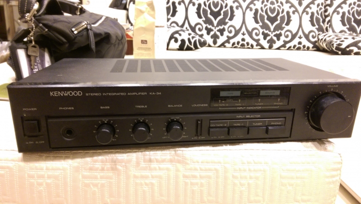 老當益壯! KENWOOD KA-34+老音箱重出江湖!