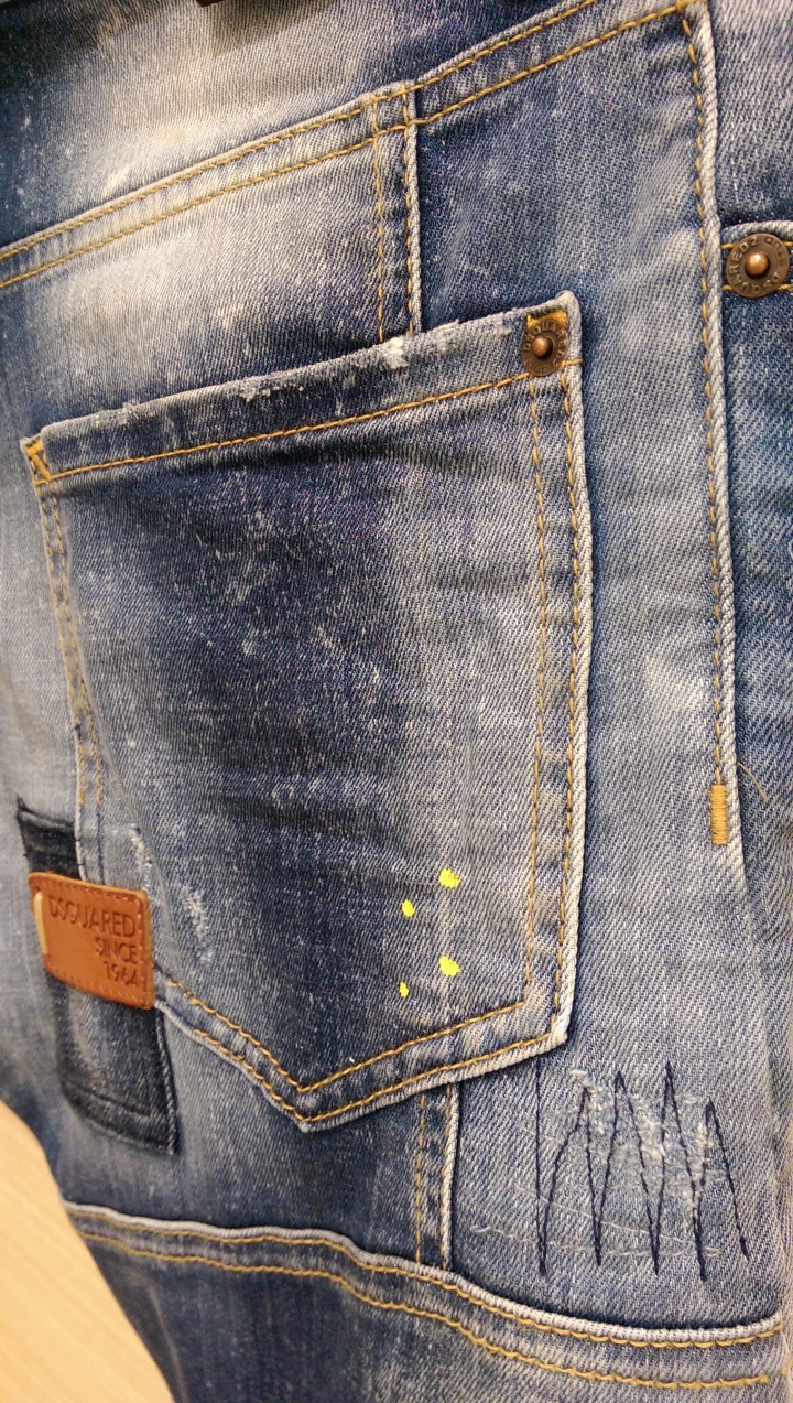 [阮的肉干之監獄風雲不專業開箱] DSQUARED2 秋冬款 TIDY BIKER JEAN (S74la0643s30342)