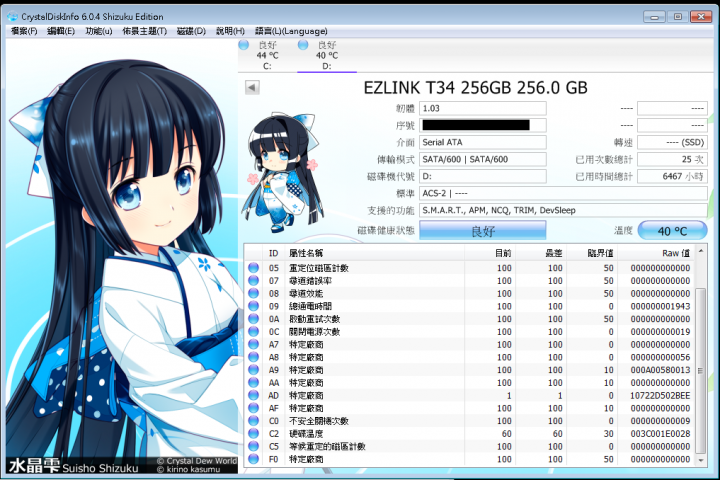 Ezlink T-34 256GB 壽命測試 (2015/3/22更新)~終點。