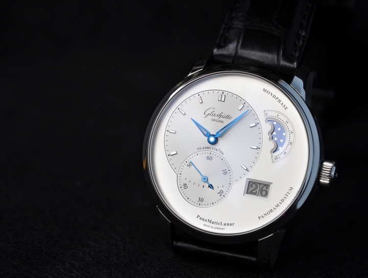德意志精神的傳承，Glashutte Original 90偏心月相腕表