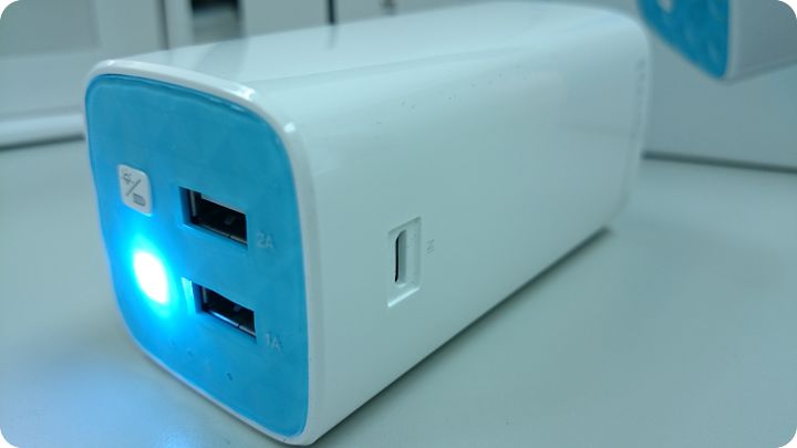 TP-LINK行動電源 測試中