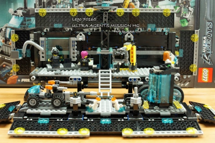 Lego 70165 Ultra Agent Mission HQ 特務行動基地車